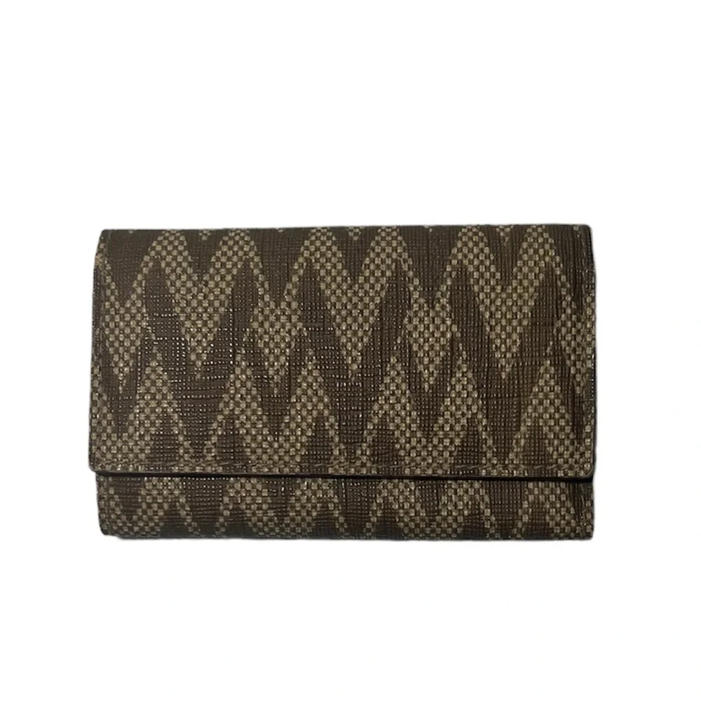Valentino Garavani Vintage Monogram Logo Key Ring Holder Wallet